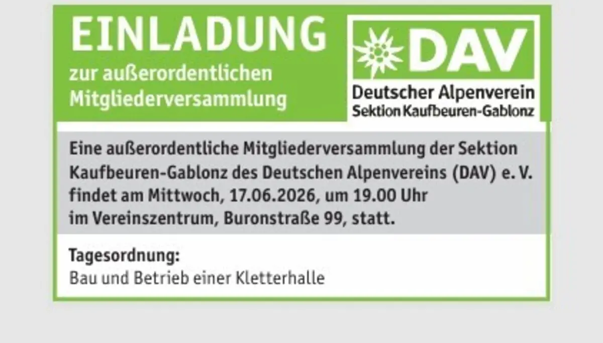 © DAV Kaufbeuren-Gablonz e. V.