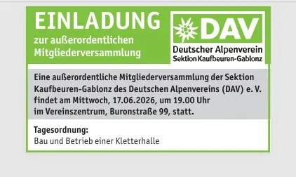 © DAV Kaufbeuren-Gablonz e. V.