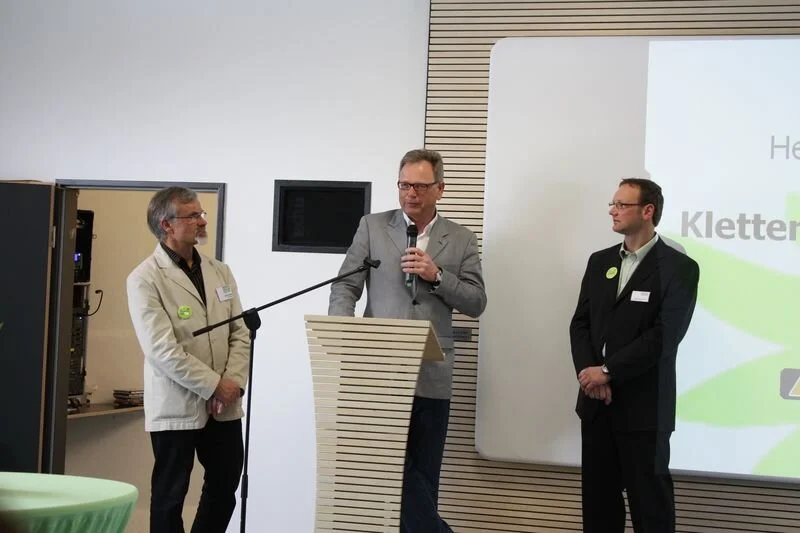 Eröffnung am 14.03.2010 / Geert-Dieter Gerrens, Sprecher des Südbayrischen Sektionentages und Mitglied des Präsidiums des DAV | © DAV Kaufbeuren-Gablonz