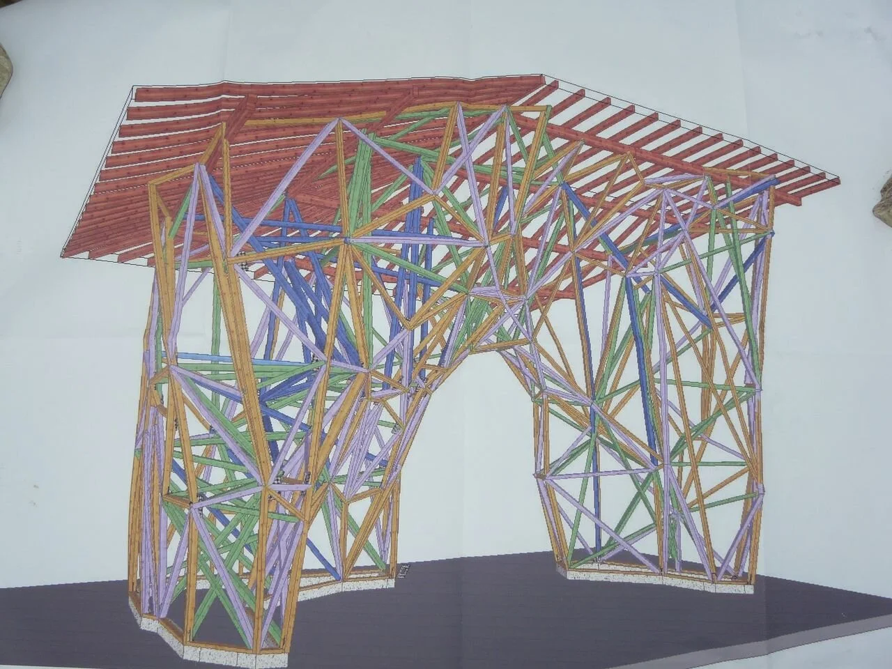3-D-Darstellung Turm | © DAV Kaufbeuren-Gablonz
