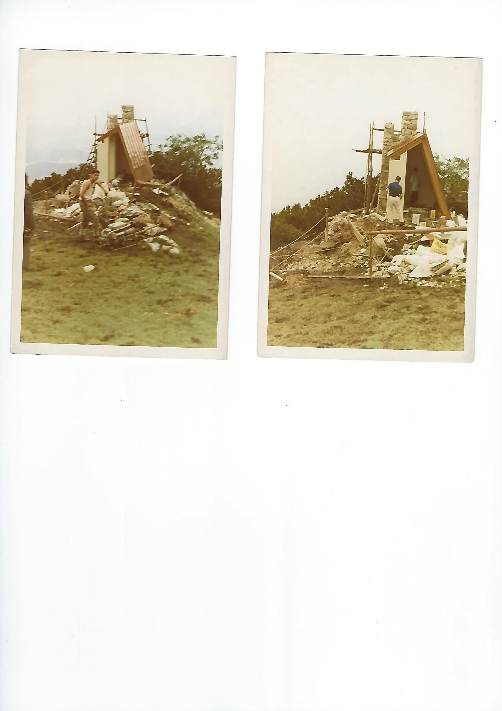 Bilder vom Bau 1967 | © Xaver Schindele