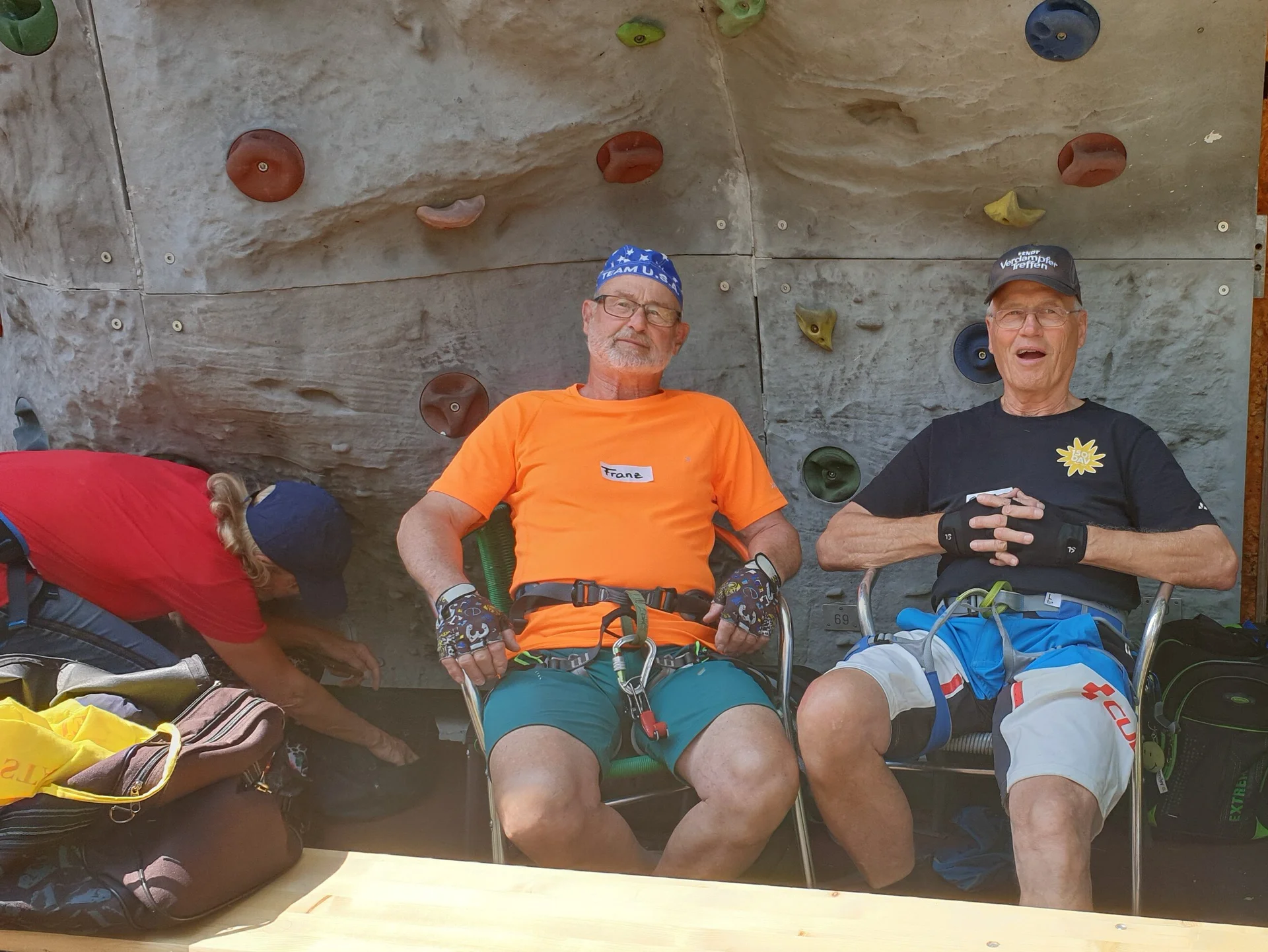 Sicherer warten auf ihren nächsten Einsatz | © DAV/Helga Obermüller