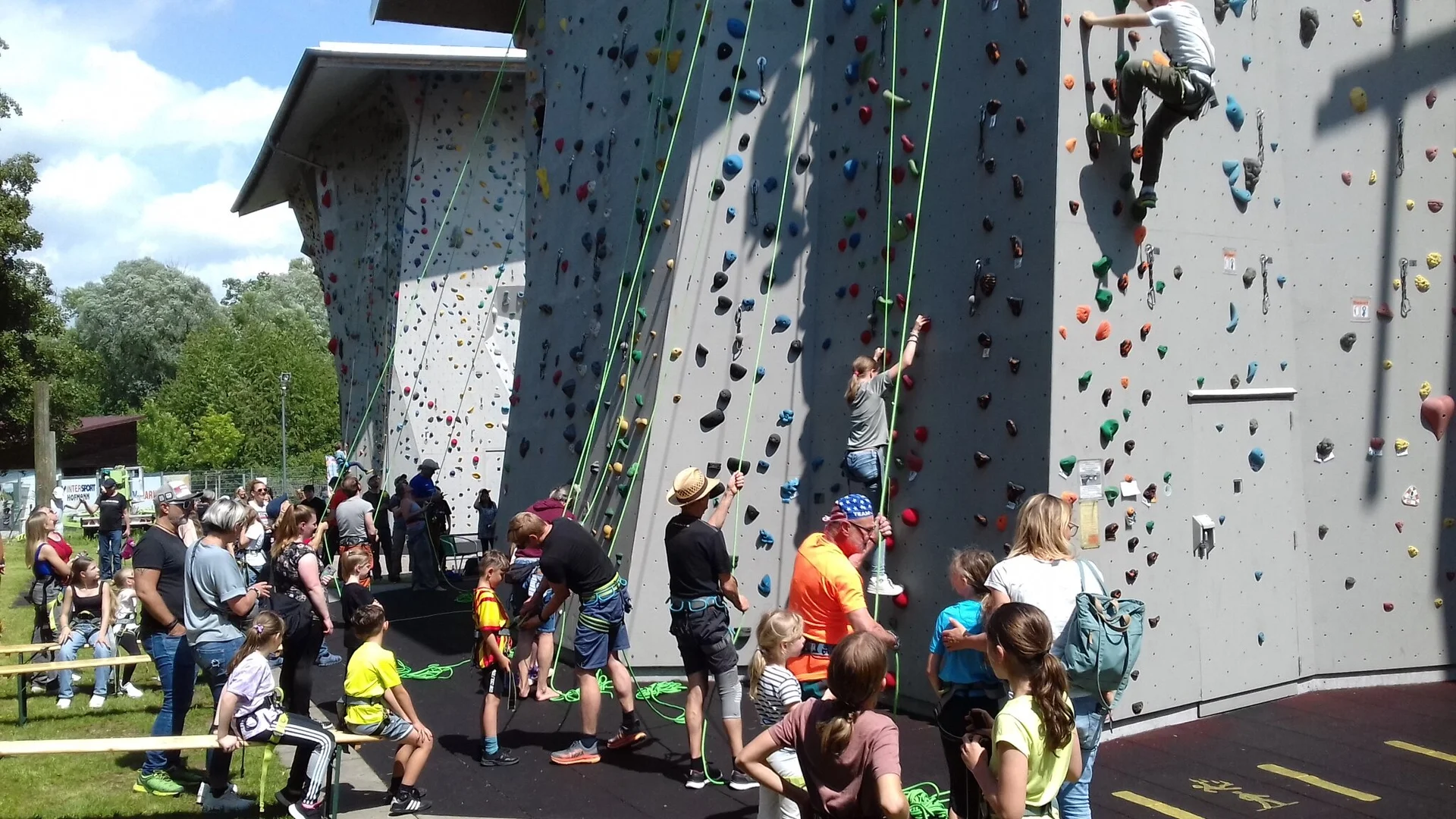 Auf allen Routen wurde geklettert | © DAV/Margaretha Jehle