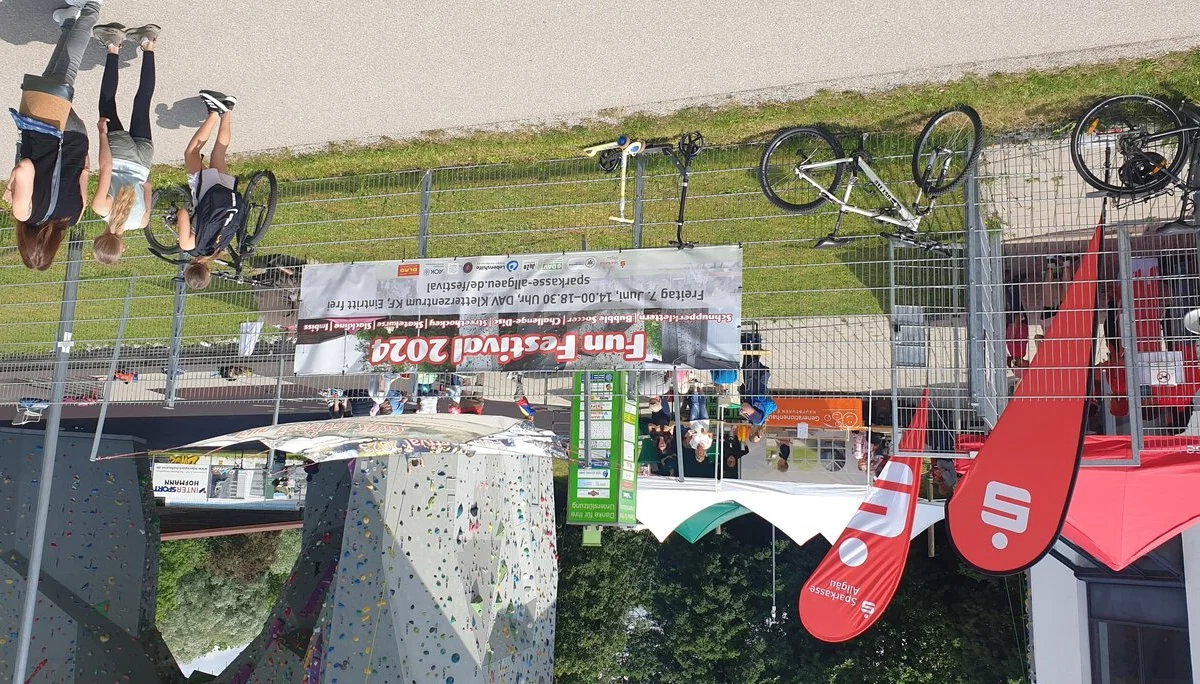 Auf den ganzen Gelände war viel los | © DAV/Helga Obermüller