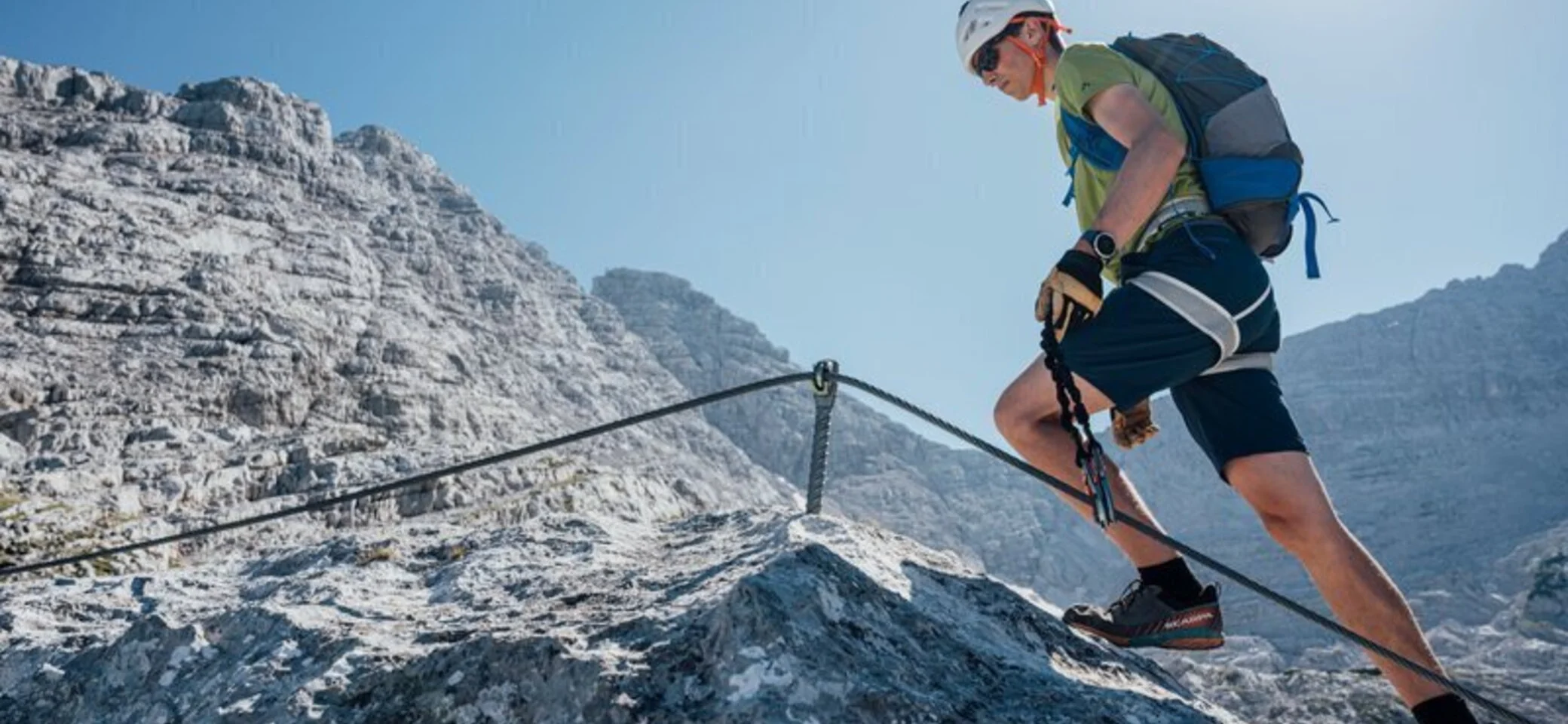 Klettersteiggehen | © DAV/Julian Rohn