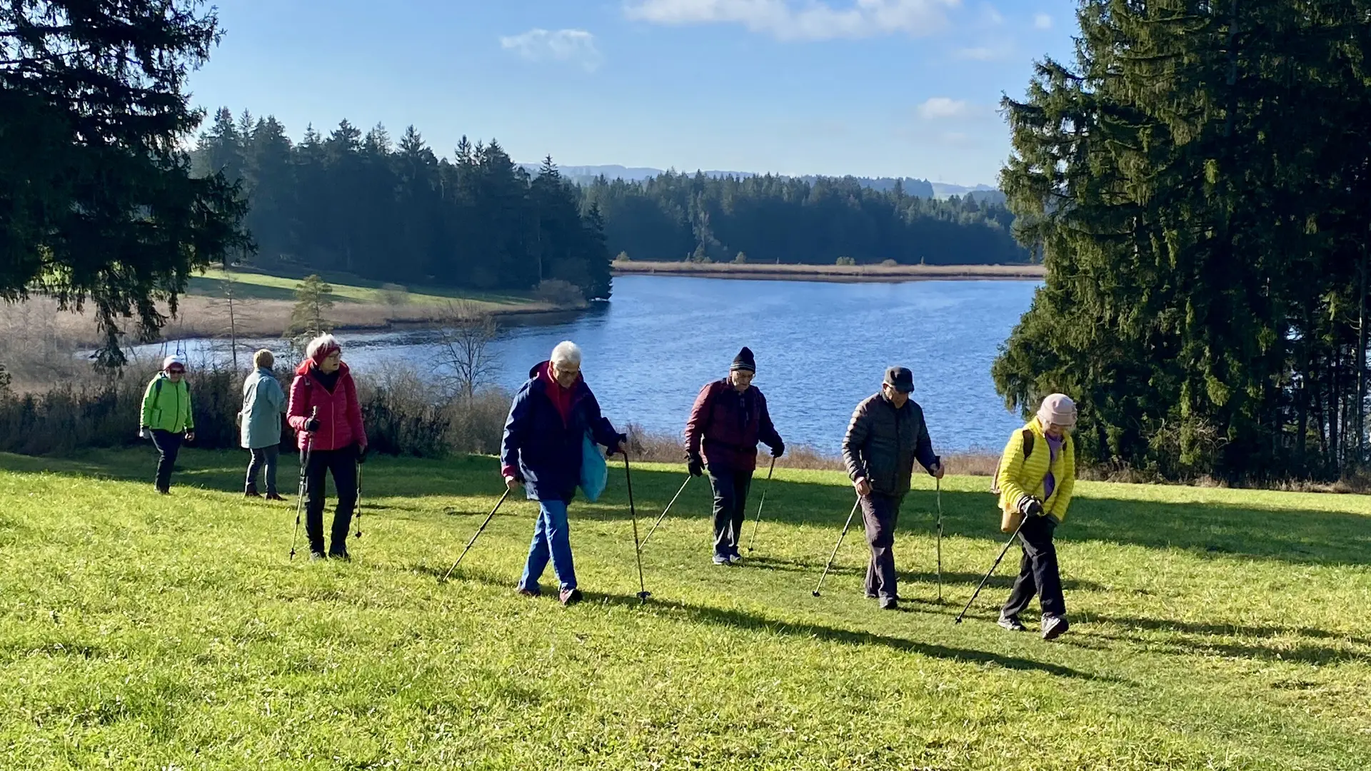 Genusswanderer am Illasbergsee | © DAV/Ursula Klimm