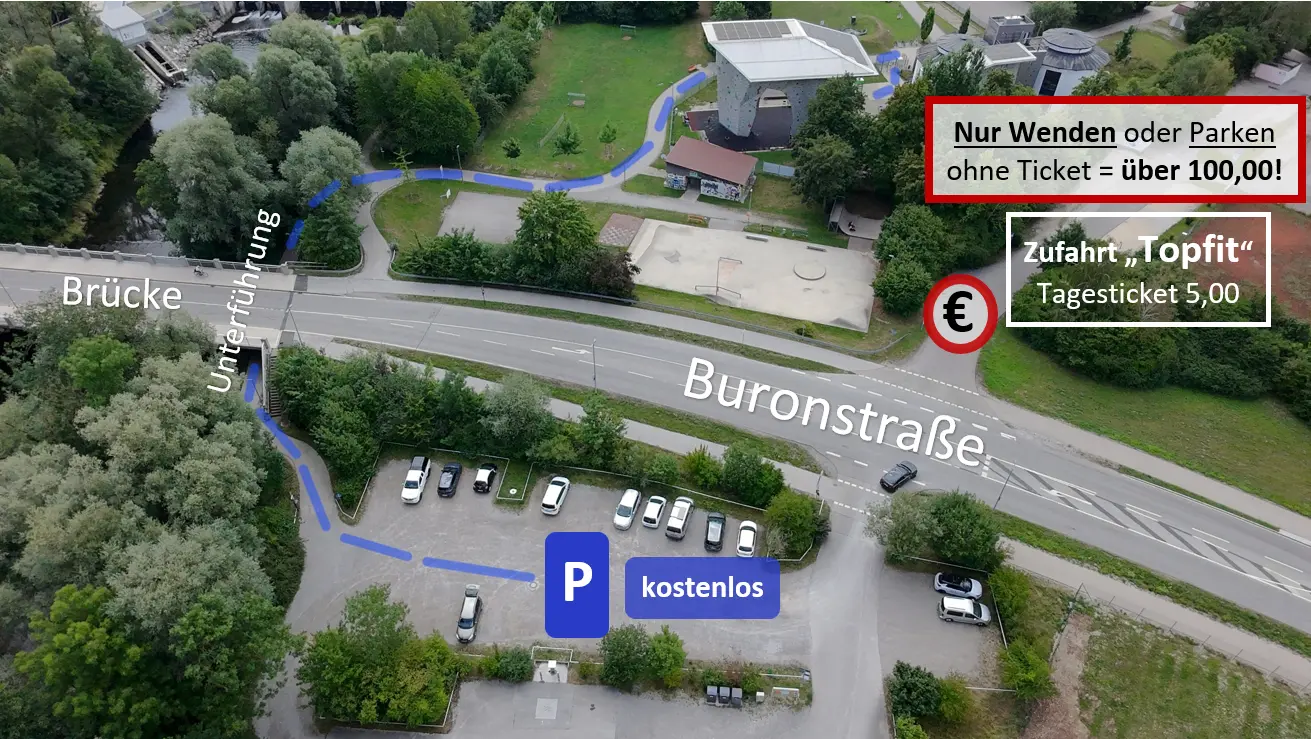 Zugang und Parken - Norden | © DAV/Ulrich Beer