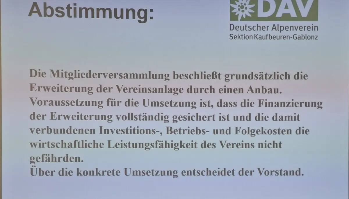 Bau einer Kletterhalle | © DAV/Helga Obermüller