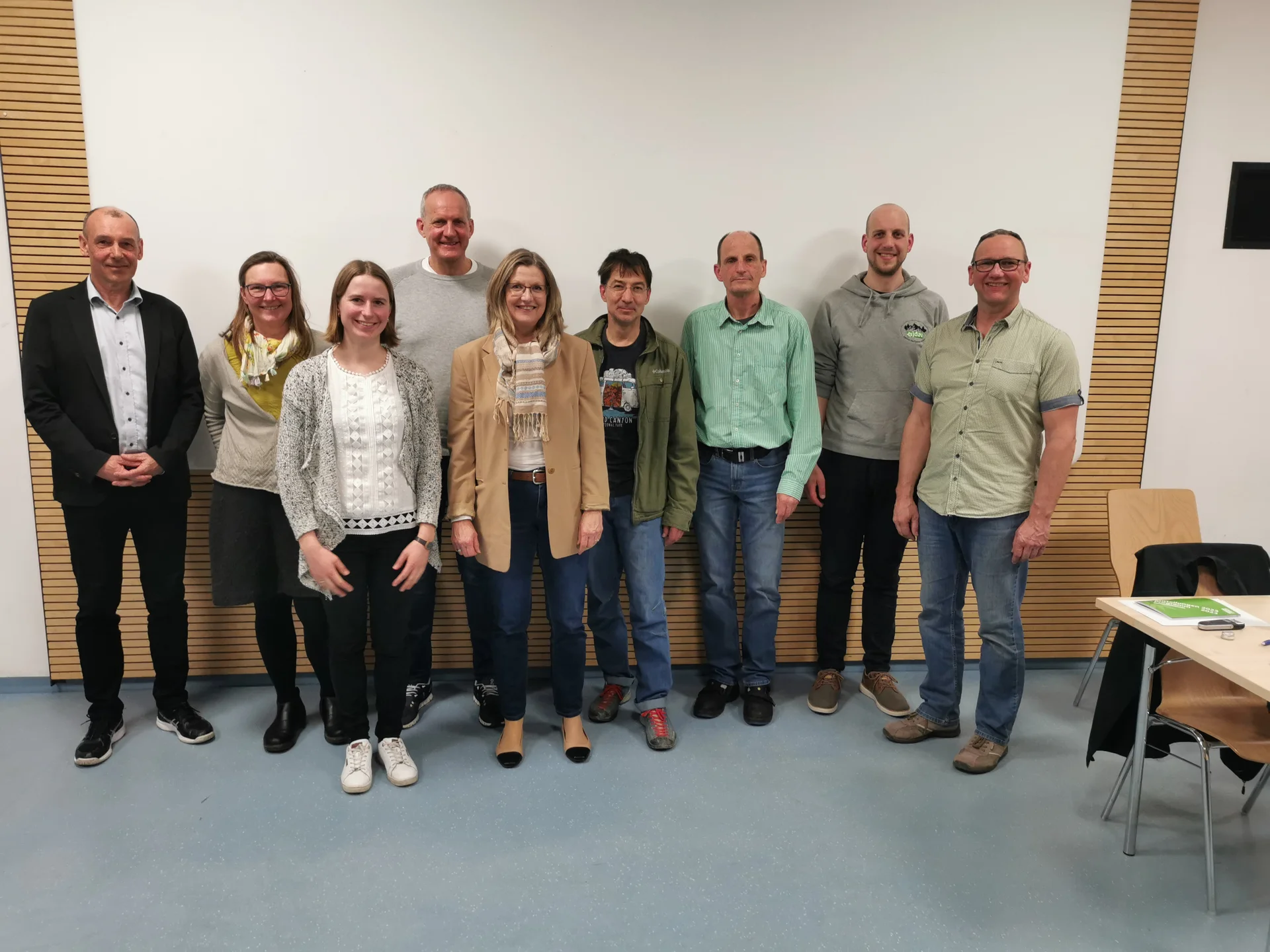 Die neu gewählte Vorstandschaft - MV 2023 | © DAV Kaufbeuren-Gablonz