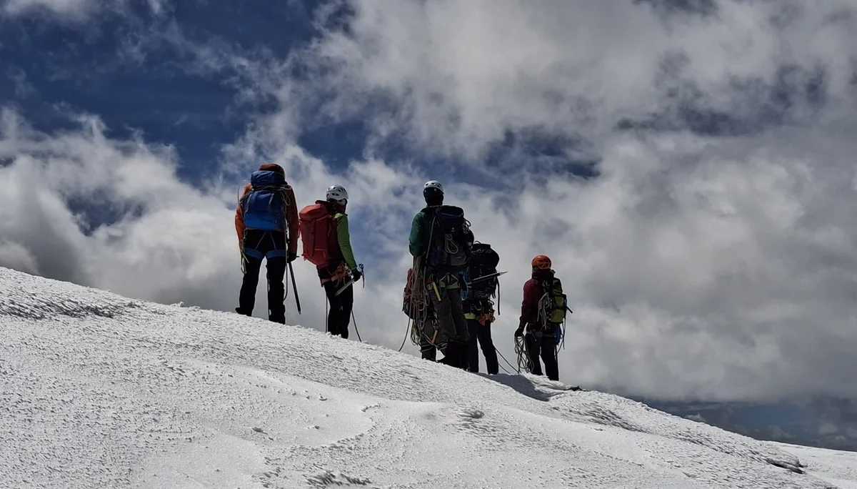 Lehrinhalte mit Hochtourenausrüstung | © DAV/Martin Hecht