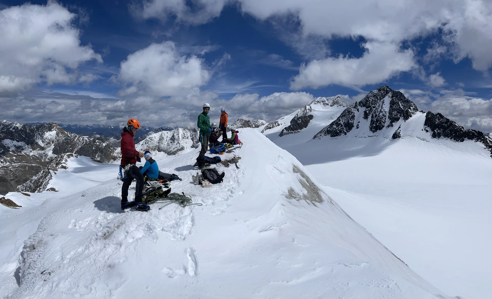 Gipfel Petersenspitze (3484 m) | © DAV/Martin Hecht