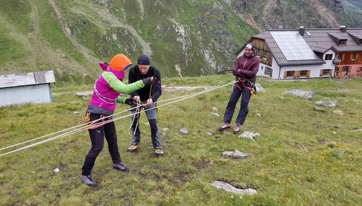 Schlechtwetter am dritten Tag | © DAV/Martin Hecht