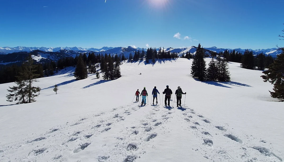 Spuren im Schnee | © DAV/Ulrich Beer