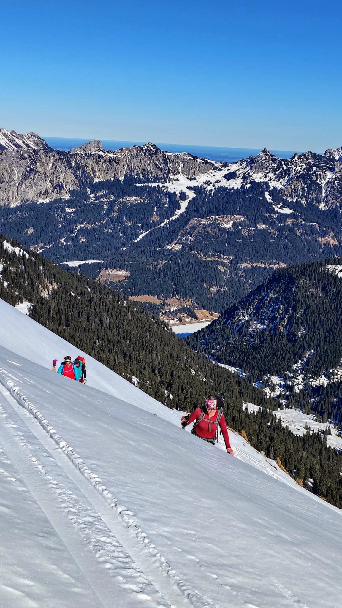 Kein Wölkchen am Himmel | © DAV/Andrea Ottner