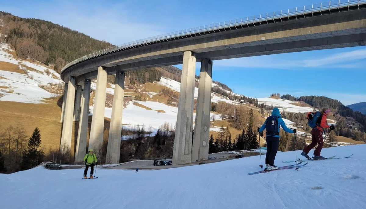 Bild 1 - Start in Gries am Brenner | © DAV/Werner Ottner