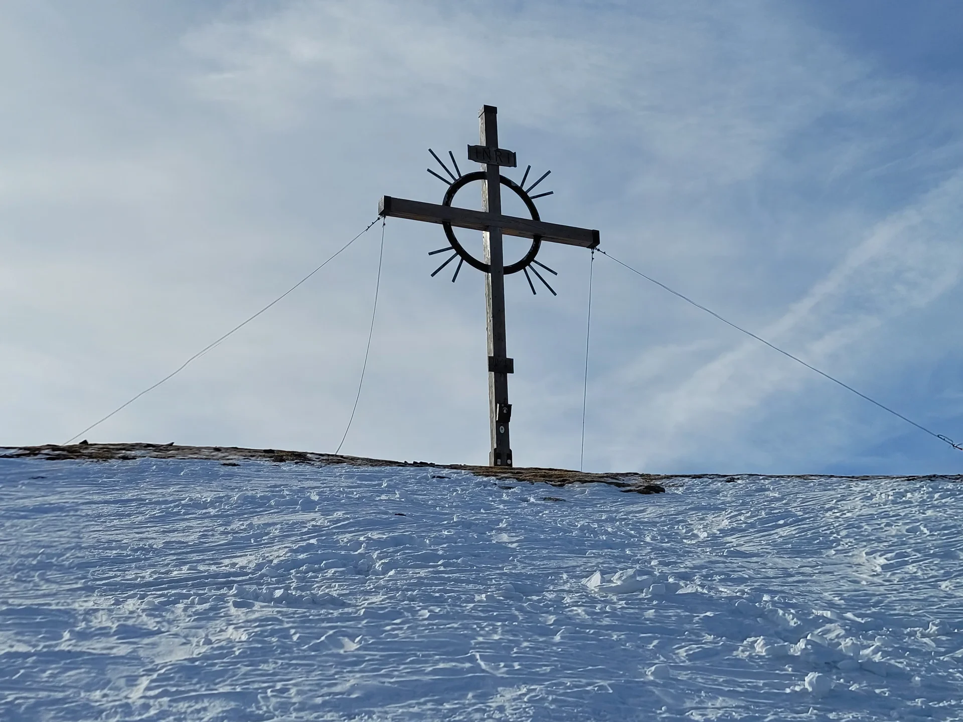 Bild 2 - Gipfelkreuz Sattelberg | © DAV/Werner Ottner