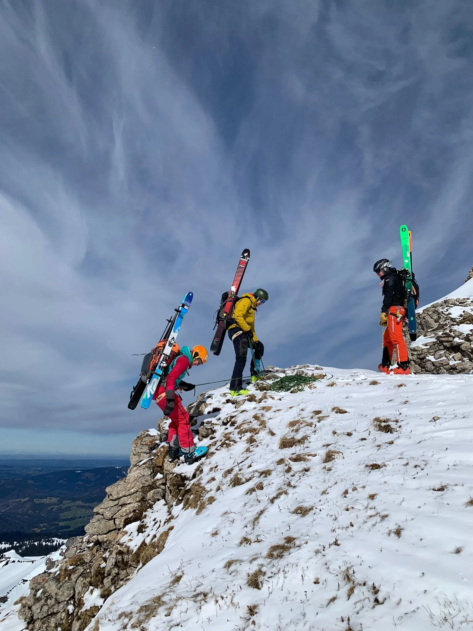 Abseilstelle | © DAV/Marvin Hausmann