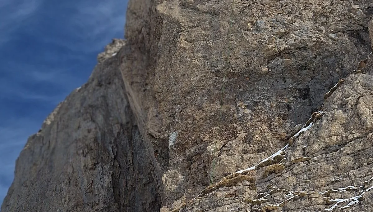 ...und runter geht's | © DAV/Marvin Hausmann