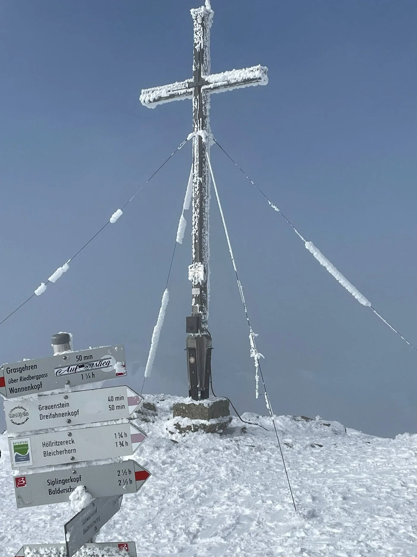 Gipfelkreuz Riedberger Horn | © DAV/Barbara Löffler