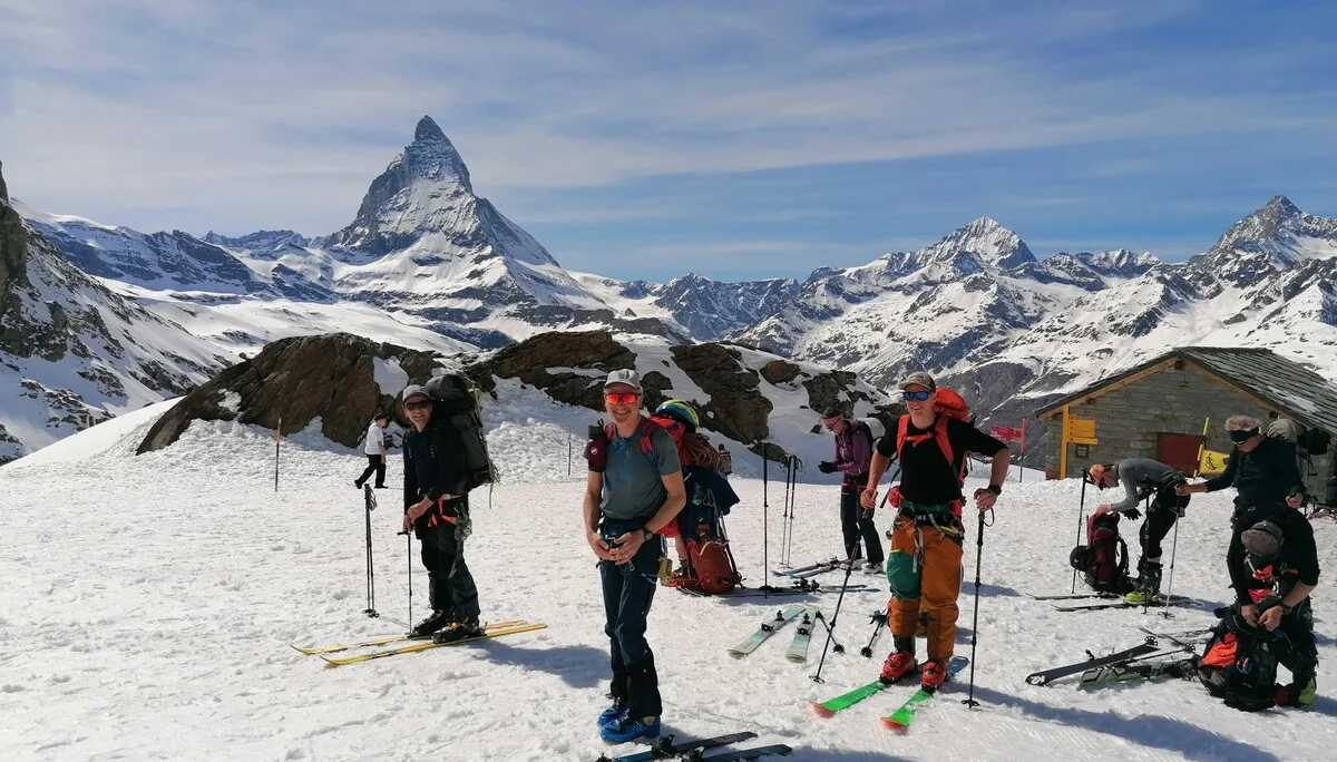 Bilderbuchwetter mit Blick aufs Matterhorn  | © DAV/Dr. Ralf Ebner
