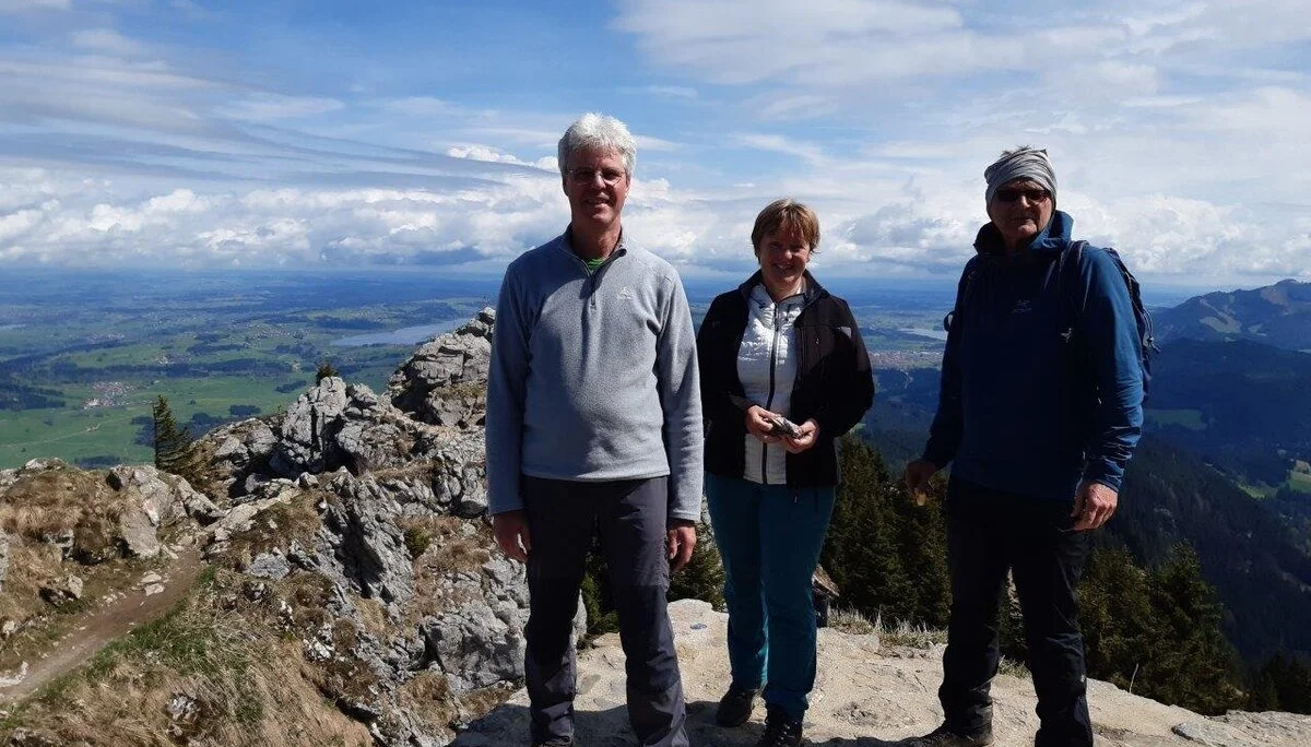 Übelhorn Gipfelrast | © DAV/Hans Durst