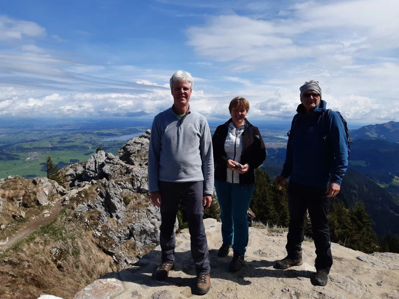 Übelhorn Gipfelrast | © DAV/Hans Durst