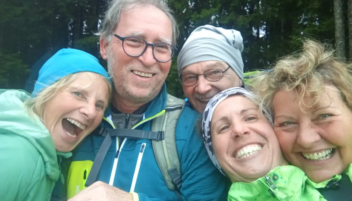 So lustig kann eine Bergtour sein | © Birgit Baumer-Waltersdorf