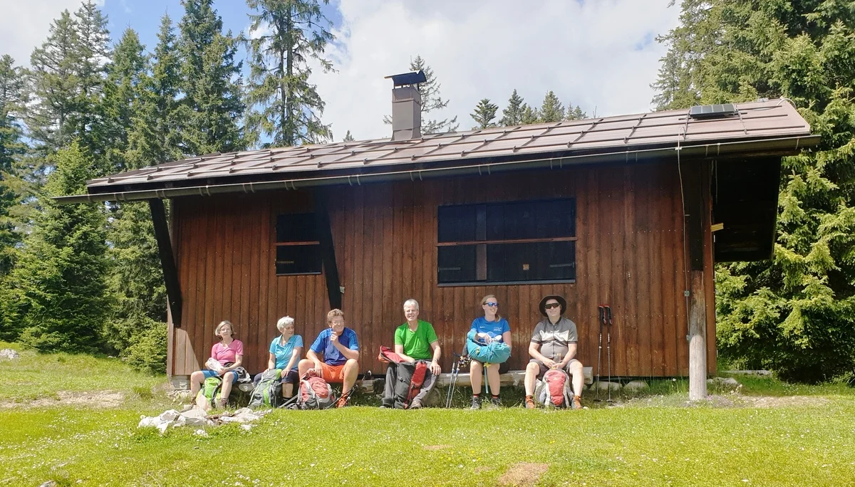 Rast beim Abstieg | © DAV/Helga Obermüller