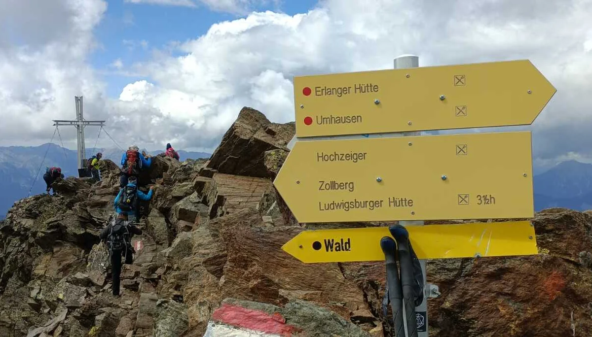 Die letzten Meter zum Fundusfeiler | © Max Bollwein