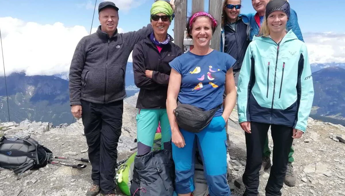 Gipfelfoto Serles | © DAV/Hanns-Peter Rehle