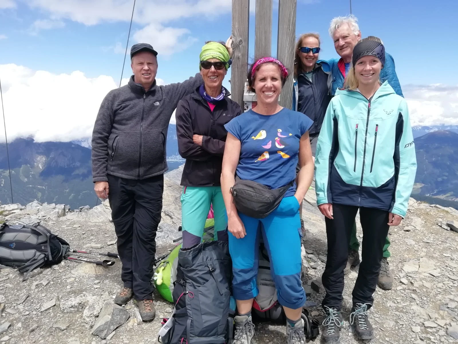 Gipfelfoto Serles | © DAV/Hanns-Peter Rehle