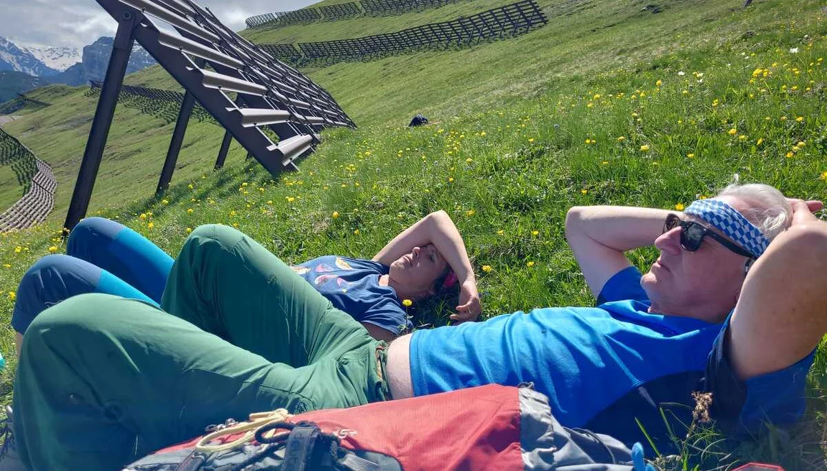 Chillen unterhalb der Peilspitze | © Fionna Streit