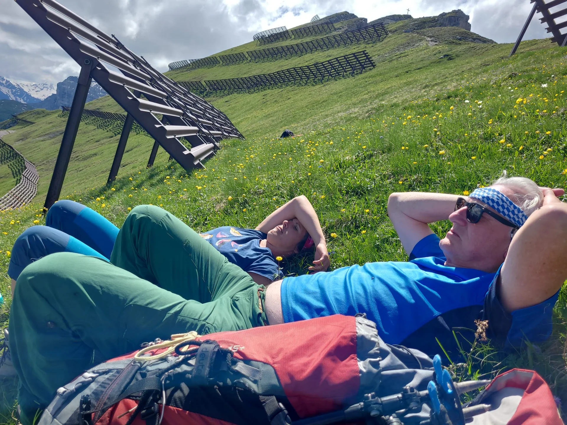 Chillen unterhalb der Peilspitze | © Fionna Streit