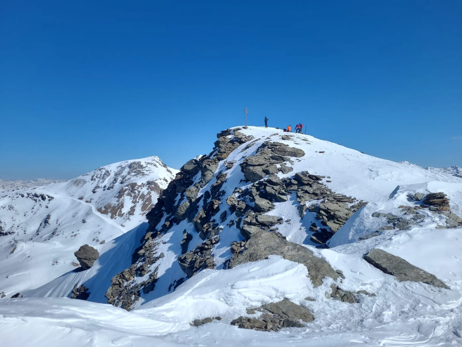 3. Tag - Kurz vor  dem Gipfel Madritschspitze | © DAV/Martin Weinmüller
