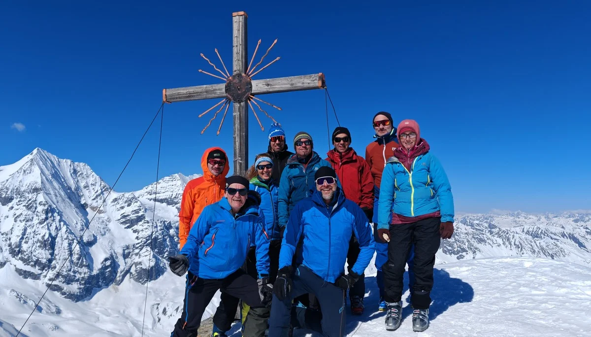 3. Tag - Gipfelfoto Madritschspitze | © DAV/Martin Weinmüller