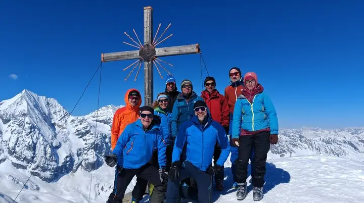 3. Tag - Gipfelfoto Madritschspitze | © DAV/Martin Weinmüller
