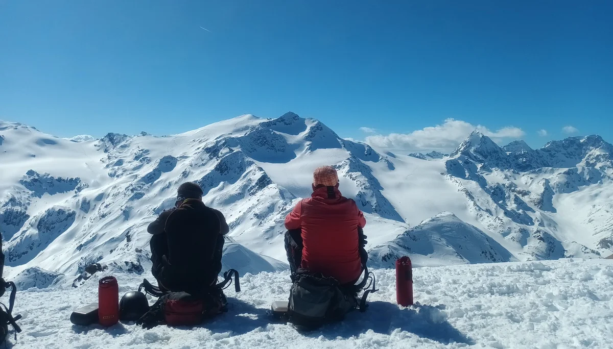 1. Tag Blick auf Cevedale-Zufallspitze | © DAV/Martin Weinmüller