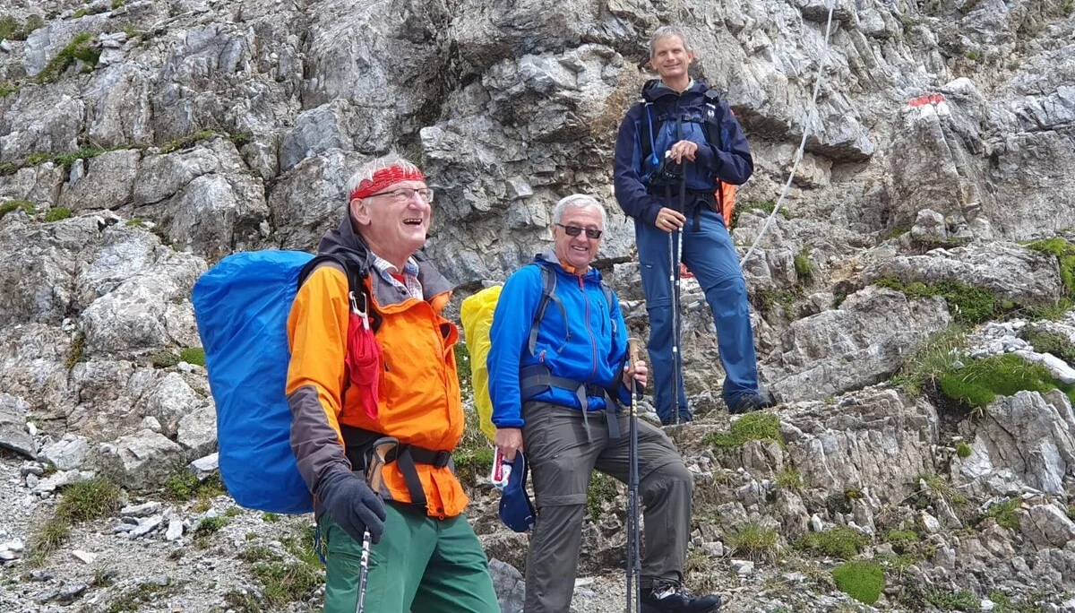 Unter'm sonnigen Gstreinjöchl | © DAV/Hanns-Peter Rehle