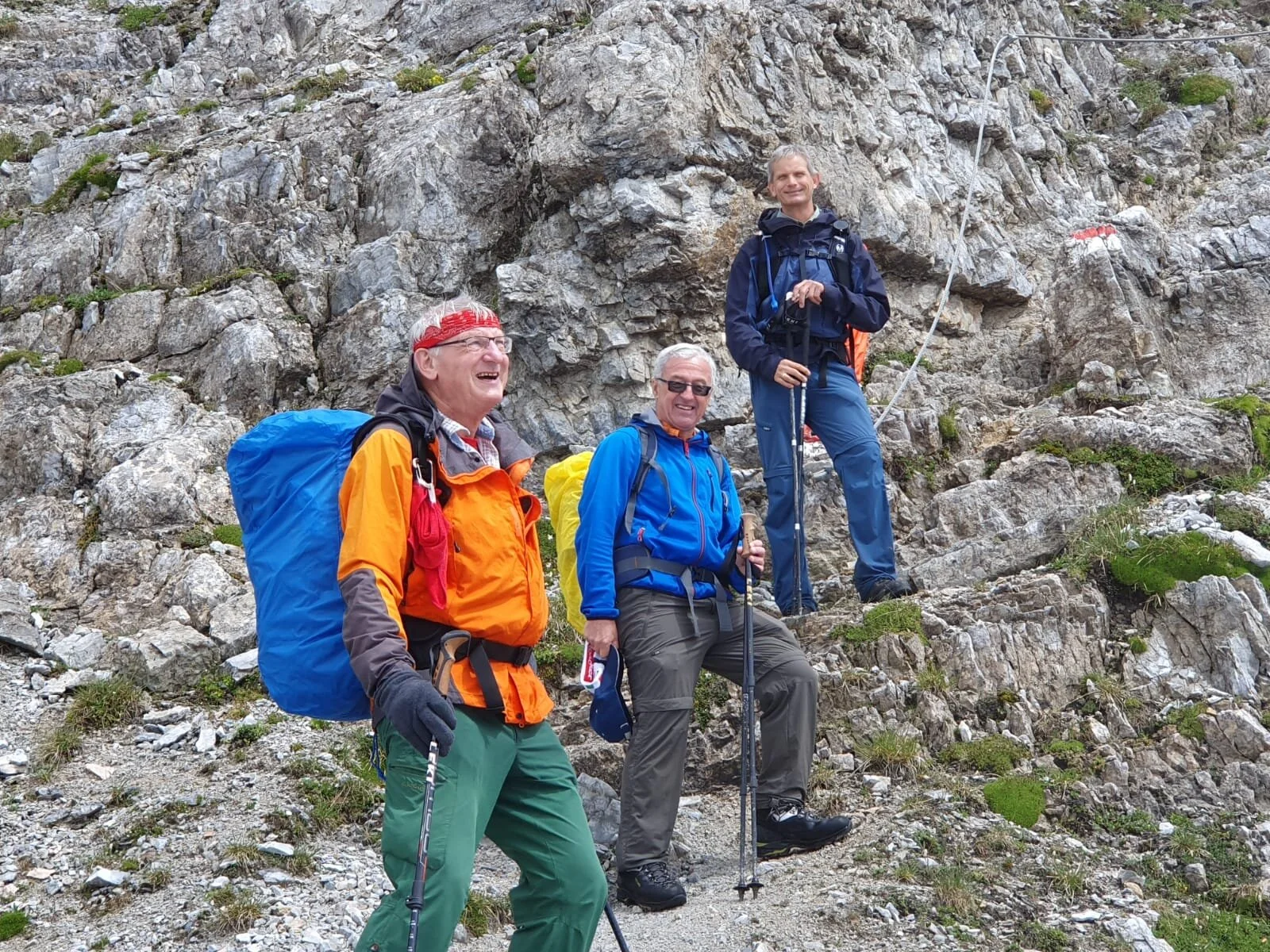 Unter'm sonnigen Gstreinjöchl | © DAV/Hanns-Peter Rehle