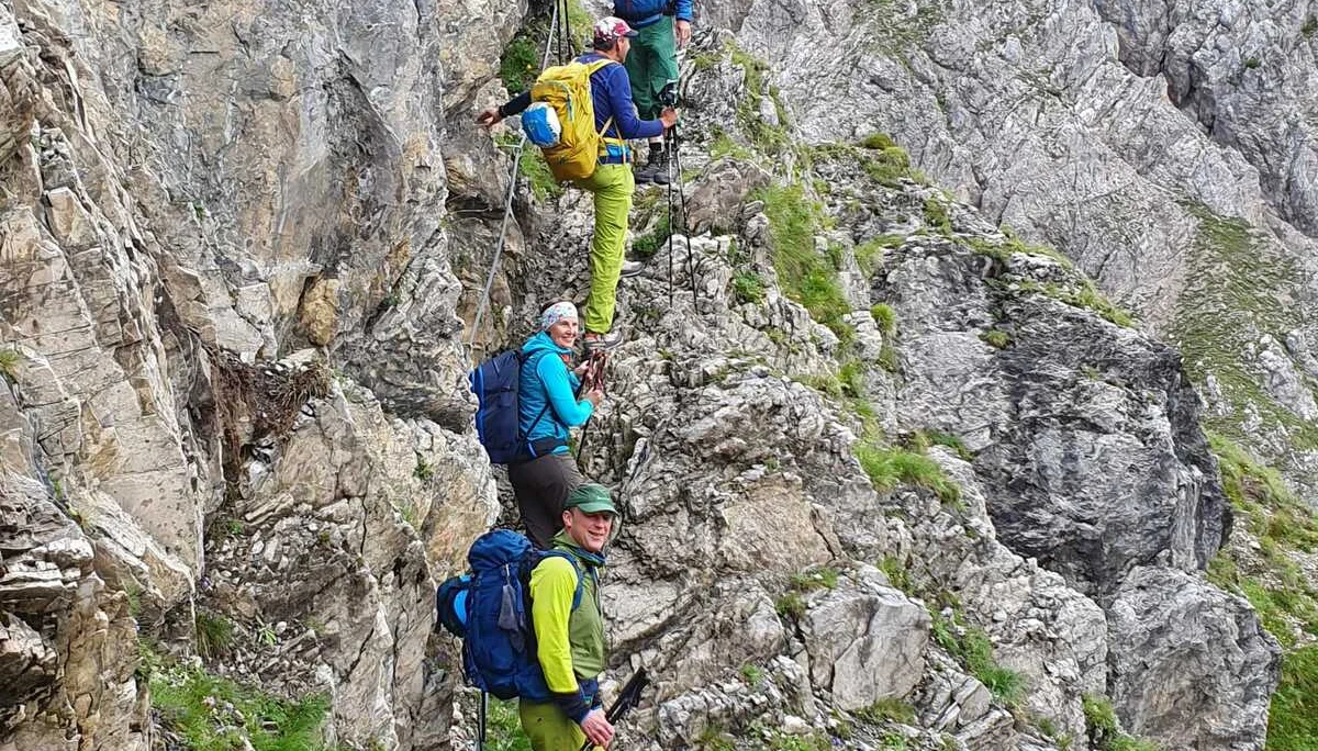 Im alpinen Gelände | © DAV/Hanns-Peter Rehle
