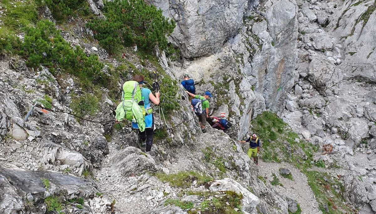 Im Zirler Schützensteig | © DAV/Hanns-Peter Rehle