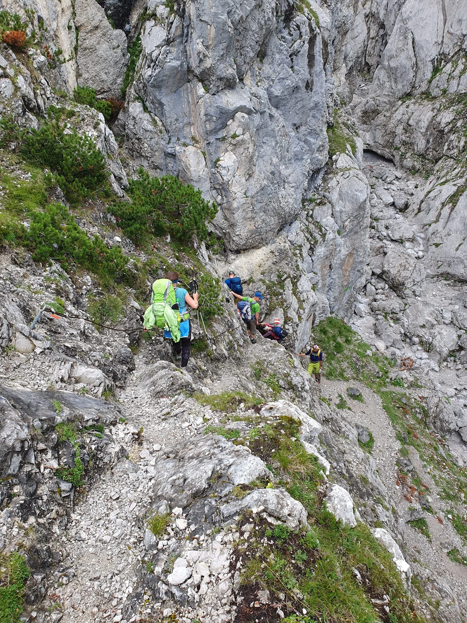 Im Zirler Schützensteig | © DAV/Hanns-Peter Rehle
