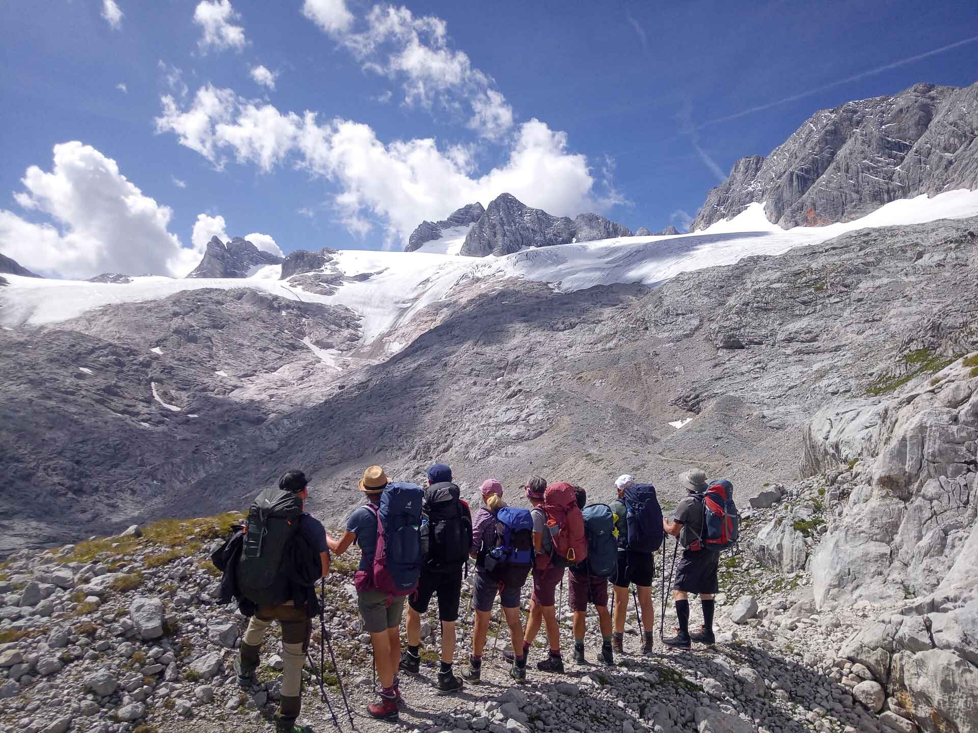 Tour von der Gablonzer Hütte um den Dachstein | © DAV/Markus Stumpe