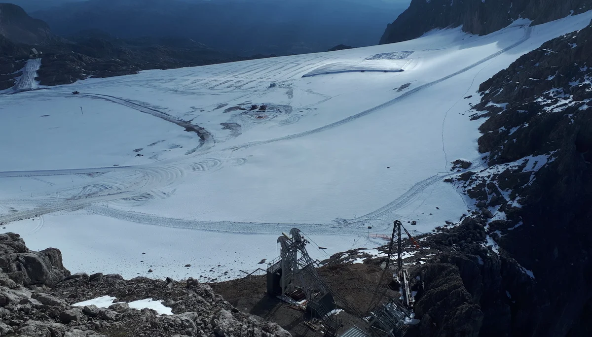Ausblick auf den Dachstein-Gletscher | © DAV/Barbara Löffler