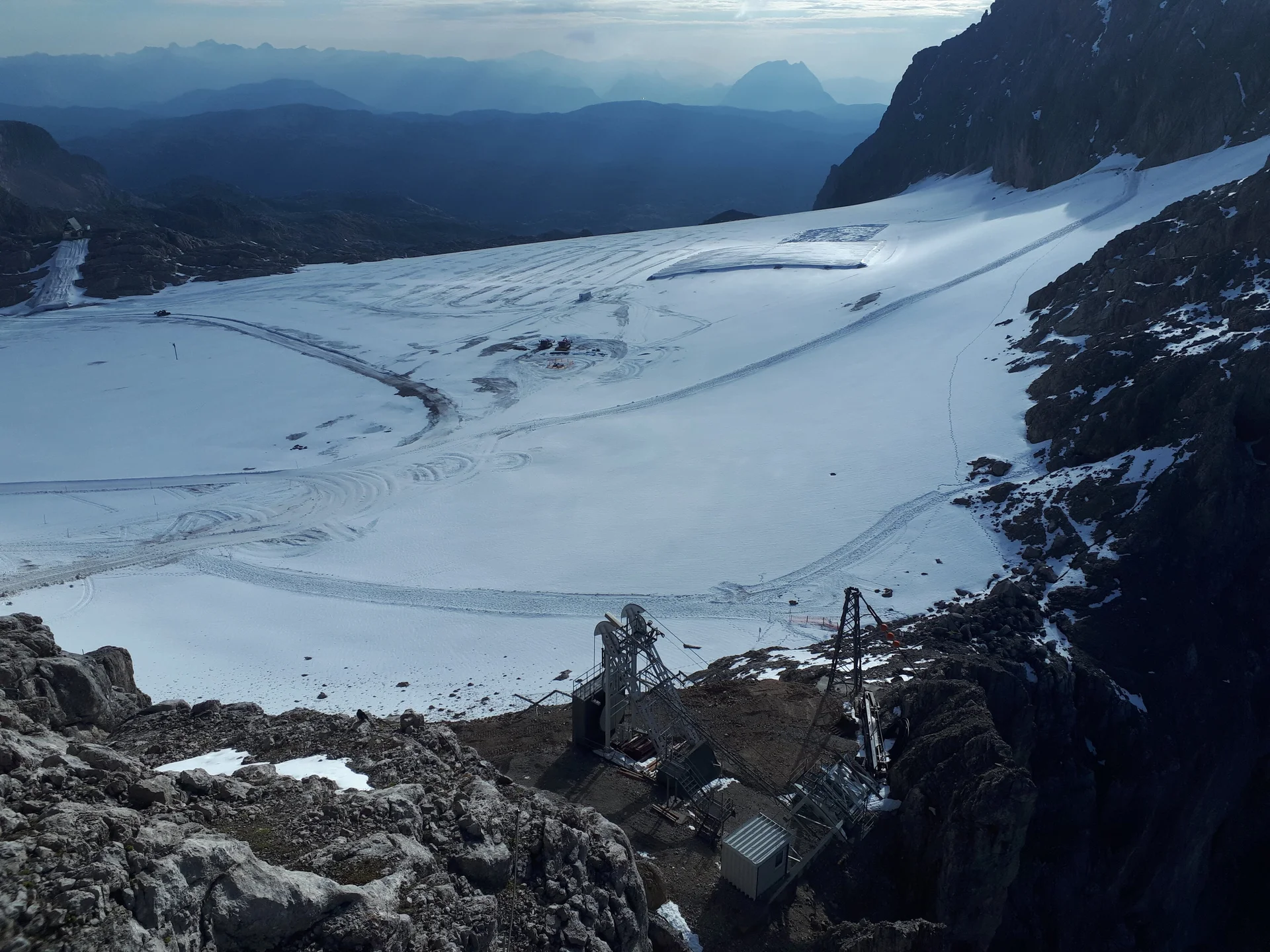 Ausblick auf den Dachstein-Gletscher | © DAV/Barbara Löffler