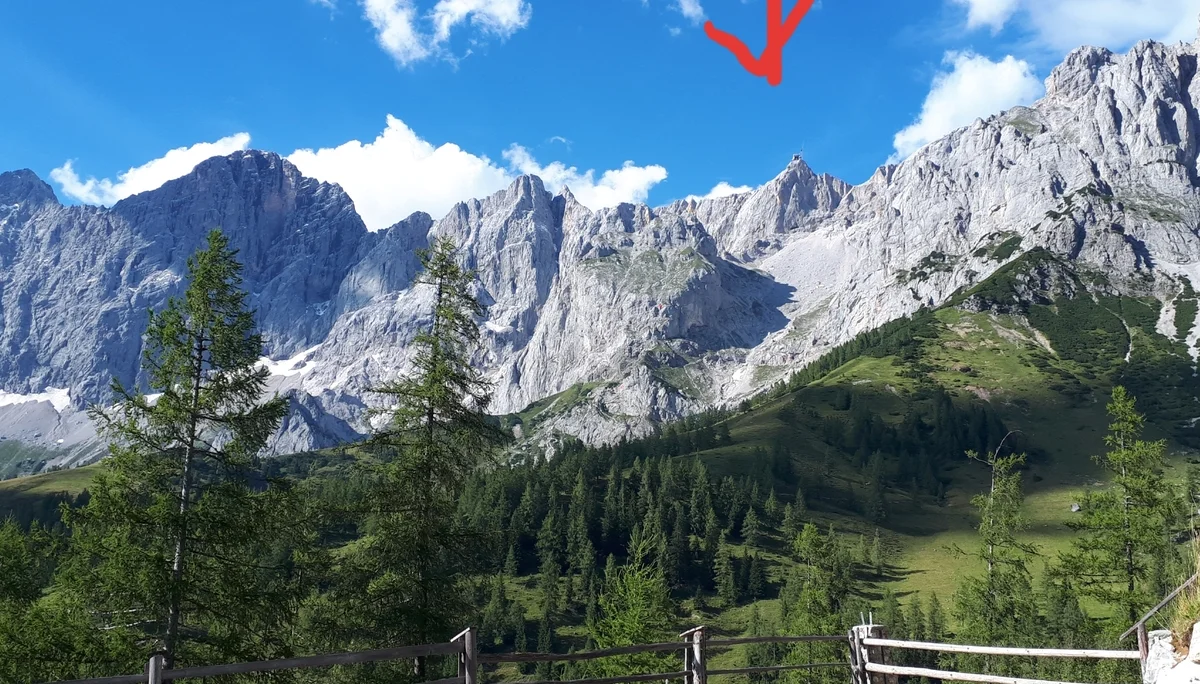 ...da wollen wir rauf! | © DAV/Barbara Löffler