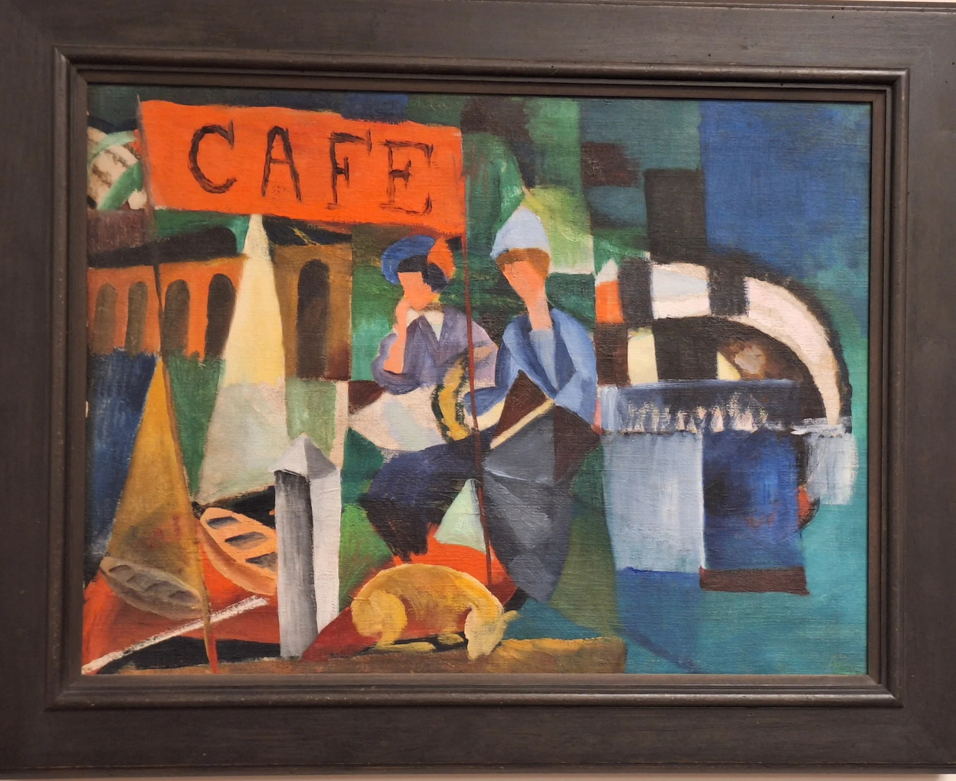 Gemälde im Franz-Marc-Museum | © DAV/Barbara Löffler