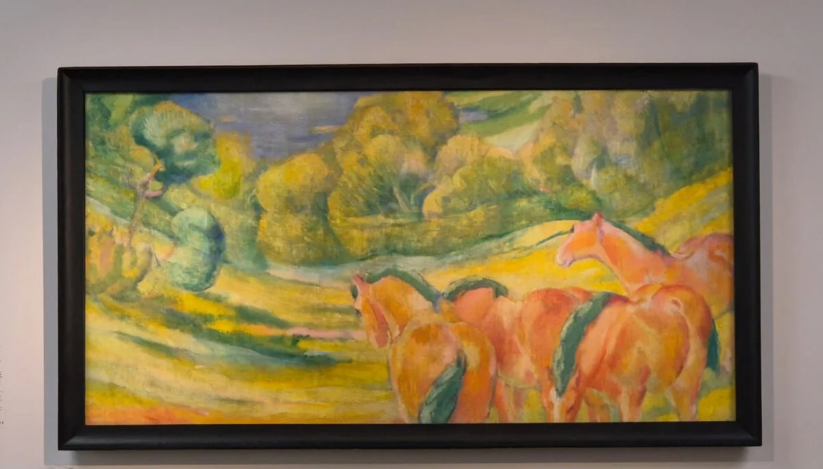 Wandgemälde Franz Marc | © DAV/Barbara Löffler