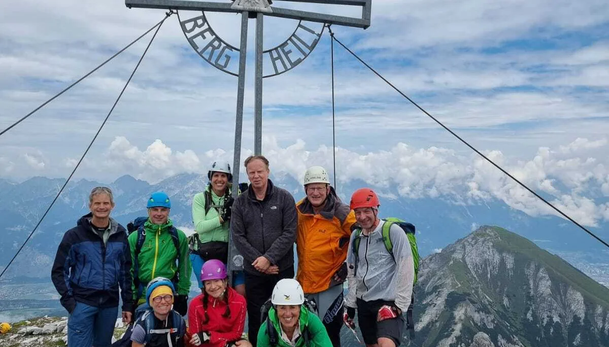 Am Gipfel der Marchreisenspitze (2620 m) | © Stefan Oschmann