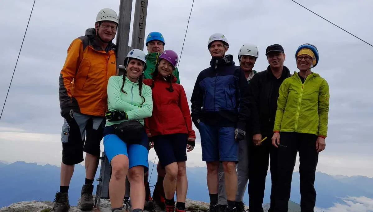 Am Gipfel der Hochtennspitze (2549 m) | © Franz Plha